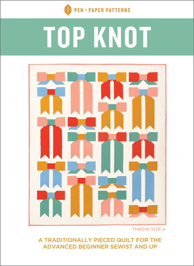 Top Knot Quilt Printed Pattern