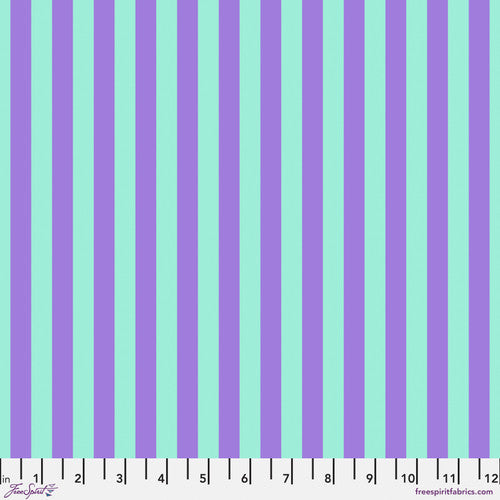 True Colours Tent Stripe Petunia - Tula Pink - PER QUARTER METRE True Colours Tent Stripe Petunia - Tula Pink - PER QUARTER METRE