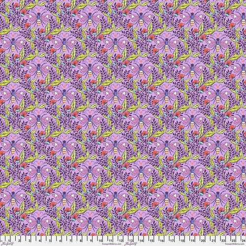 Full Moon Forest II - Shake Your Honey Maker Blossom - Tula Pink -  PER QUARTER METRE / 10" CUT