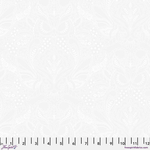 PRE ORDER APRIL 2025 - True Colors 2025 - Ghost Owl Paper - Tula Pink - PER QUARTER METRE / 10 PRE ORDER APRIL 2025 - True Colors 2025 - Ghost Owl Paper - Tula Pink - PER QUARTER METRE / 10