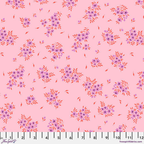 True Colors 2025 - What A Ditz Pinklemonade - Tula Pink -  PER QUARTER METRE / 10" CUT