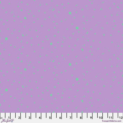 True Colors 2025 - Space Sprinkles Frozenberry - Tula Pink -  PER QUARTER METRE / 10" CUT