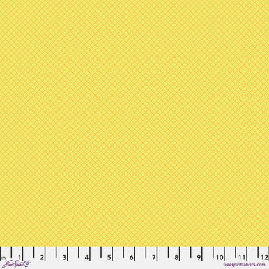 True Colors 2025 - On The Grid Highlighter - Tula Pink -  PER QUARTER METRE / 10" CUT