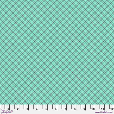 True Colors 2025 - On The Grid Raindrop - Tula Pink -  PER QUARTER METRE / 10" CUT