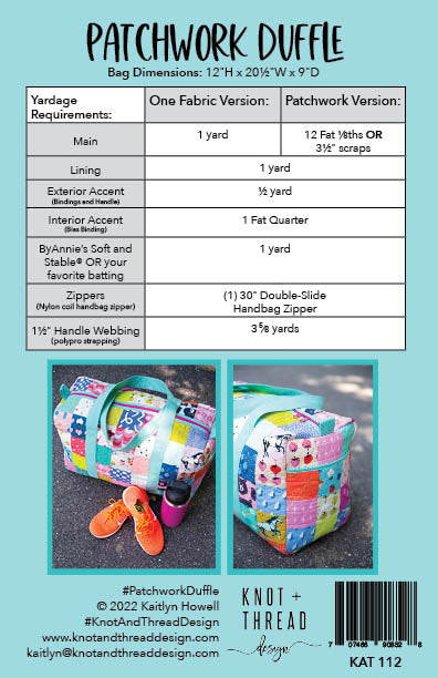 Patchwork Duffle Kit