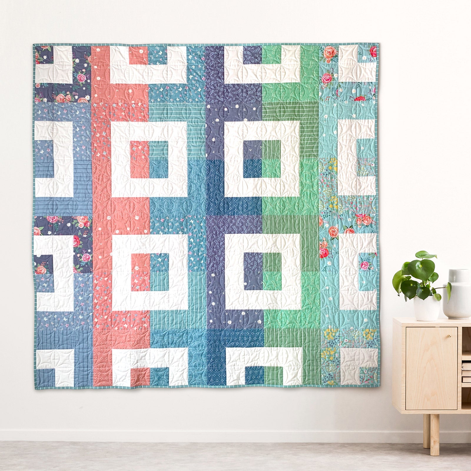 Dialogue Cabin Quilt Pattern