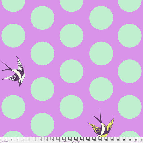 108" Wideback - Free Fall Blossom - Tula Pink -  PER QUARTER METRE / 10" CUT