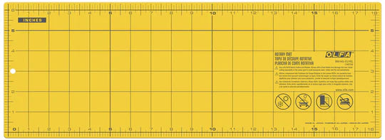Double-Sided Self-Healing Rotary Mat, Yellow
