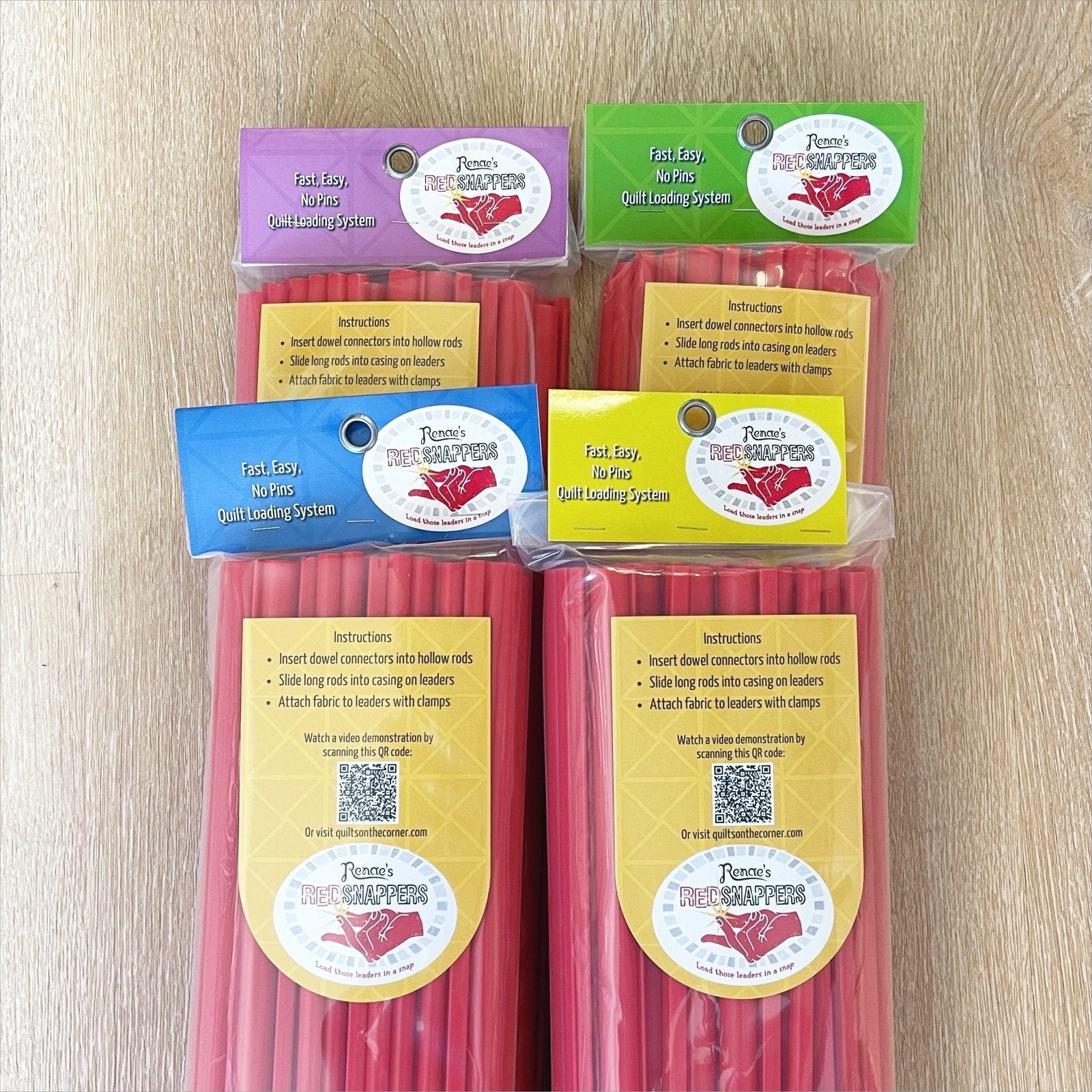 Red Snappers Quilt Loading System