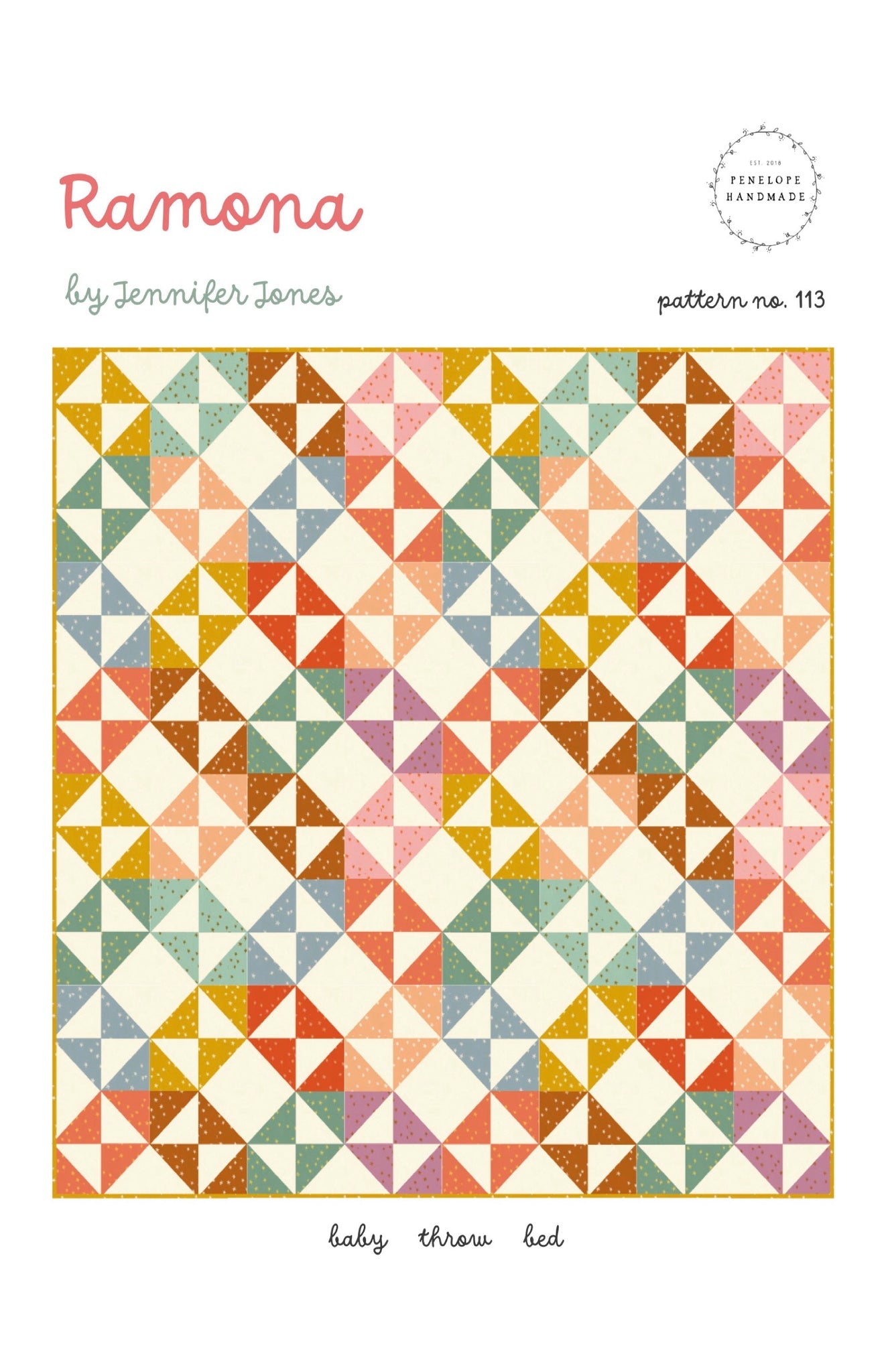 Ramona Pieced Quilt Pattern