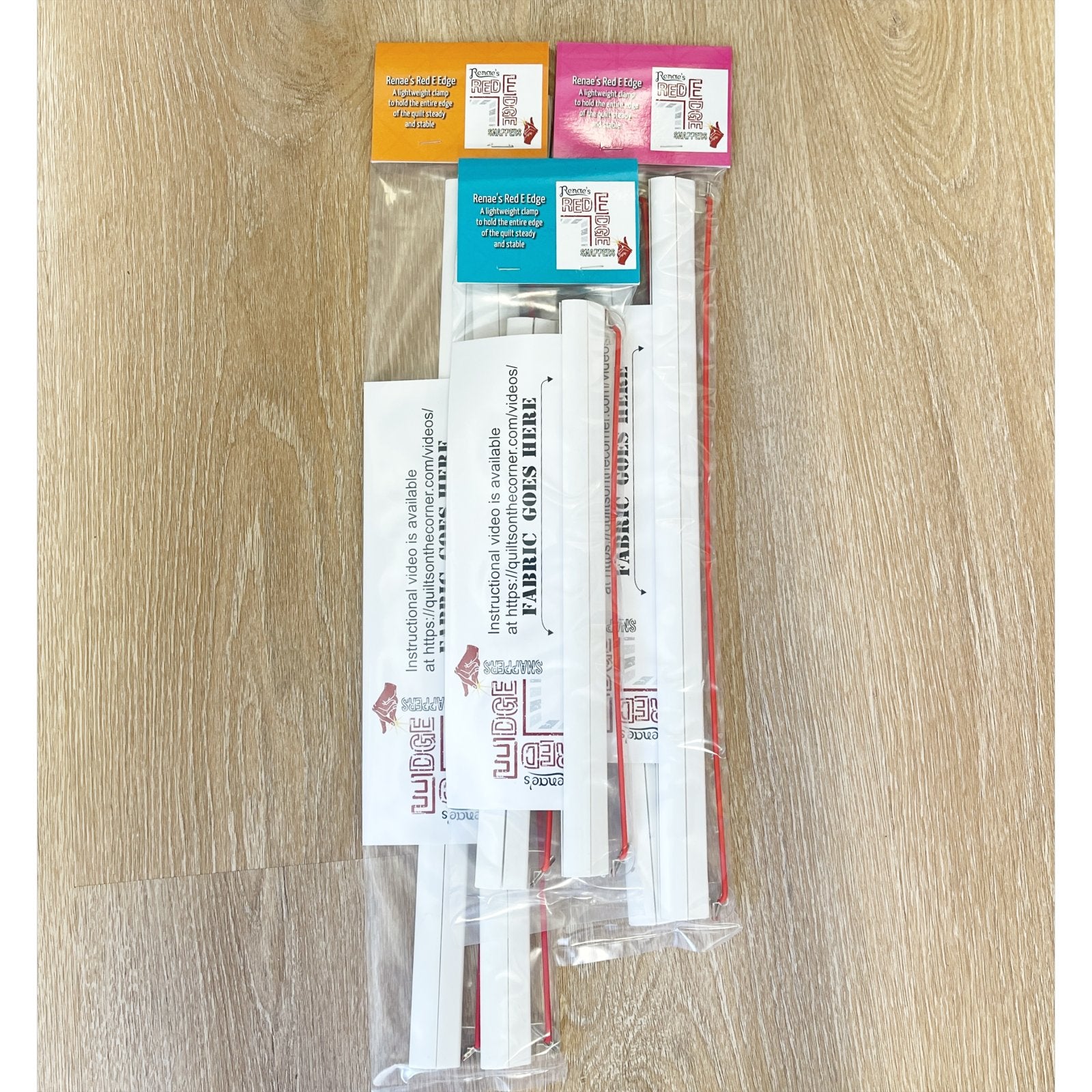 Red E Edge - Longarm Side Clamps