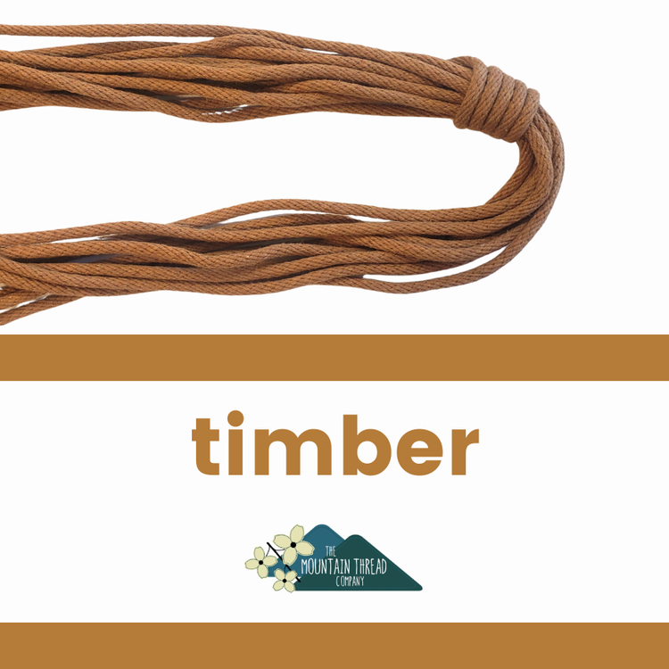 3 / 16" Rope - 10 yards (9.1m) - Timber - The Mountain Thread Company