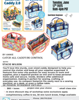 Catch All Caddy/In Control - 1 day In Person Workshop with Stacie Wilson - Tuesday, June 17th 2025