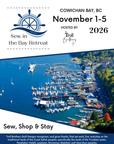 Sew in the Bay Fall - November 1st - 5th, 2026 - Deposit