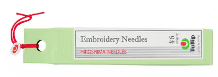 Embroidery Needles No 6 Sharp Tip