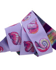 PRE ORDER MAY 2026 - Floral Reef Lil Shelly in Ultraviolet 1 1/2" - Tula Pink - PER QUARTER METRE