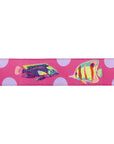 PRE ORDER MAY 2026 - Floral Reef School Crossing in Ultraviolet 1" - Tula Pink - PER QUARTER METRE