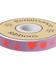 Everglow Fairy Flakes Mystic - Purple 7/8" - Tula Pink Webbing - PER QUARTER METRE