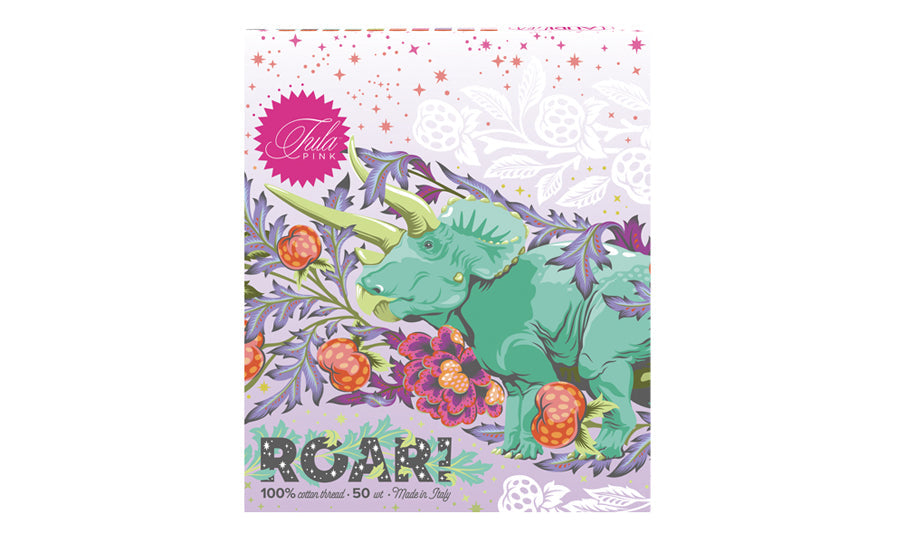 Roar! Thread Collection by Tula Pink & Aurifil Thread