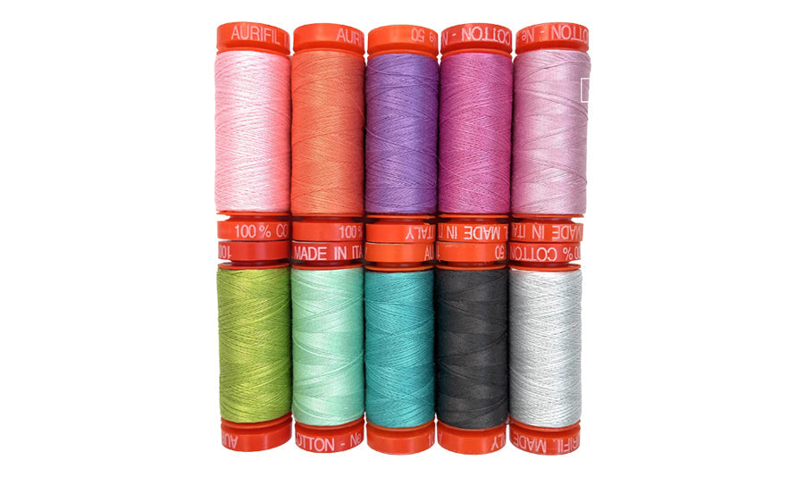 Roar! Thread Collection by Tula Pink & Aurifil Thread