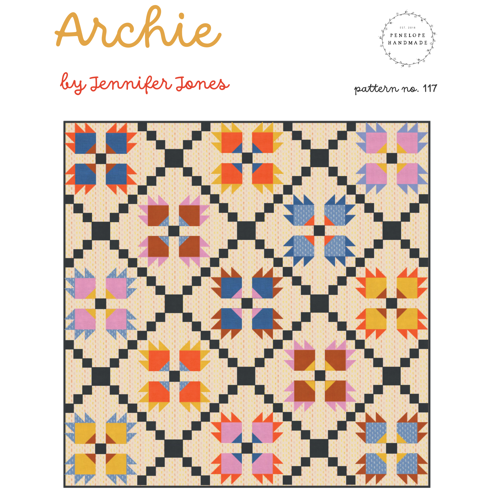 Archie Pieced Quilt Pattern