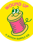 Sewing Sticker Tin and Stickers