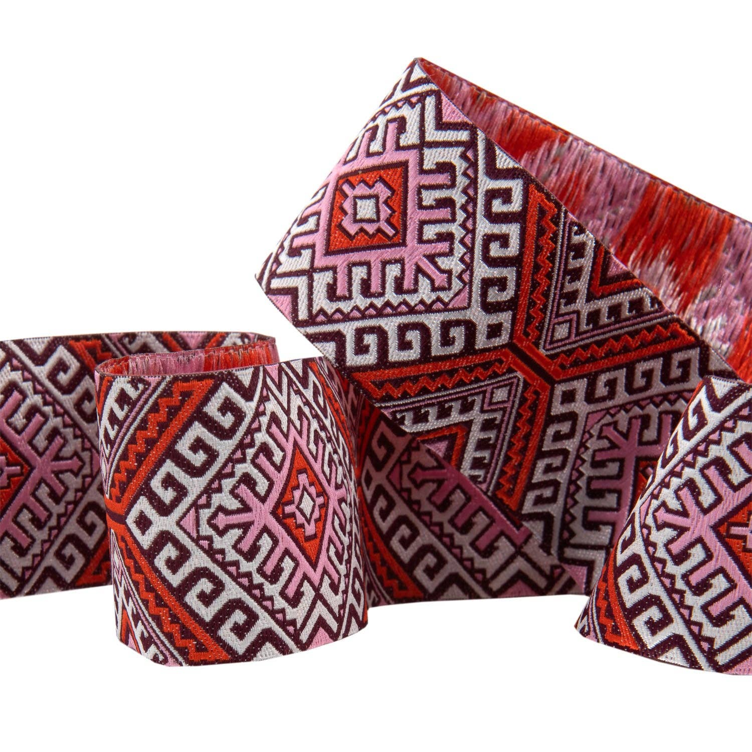 Orange and Pink Camel Blanket - 1 1/2" by Amy Butler