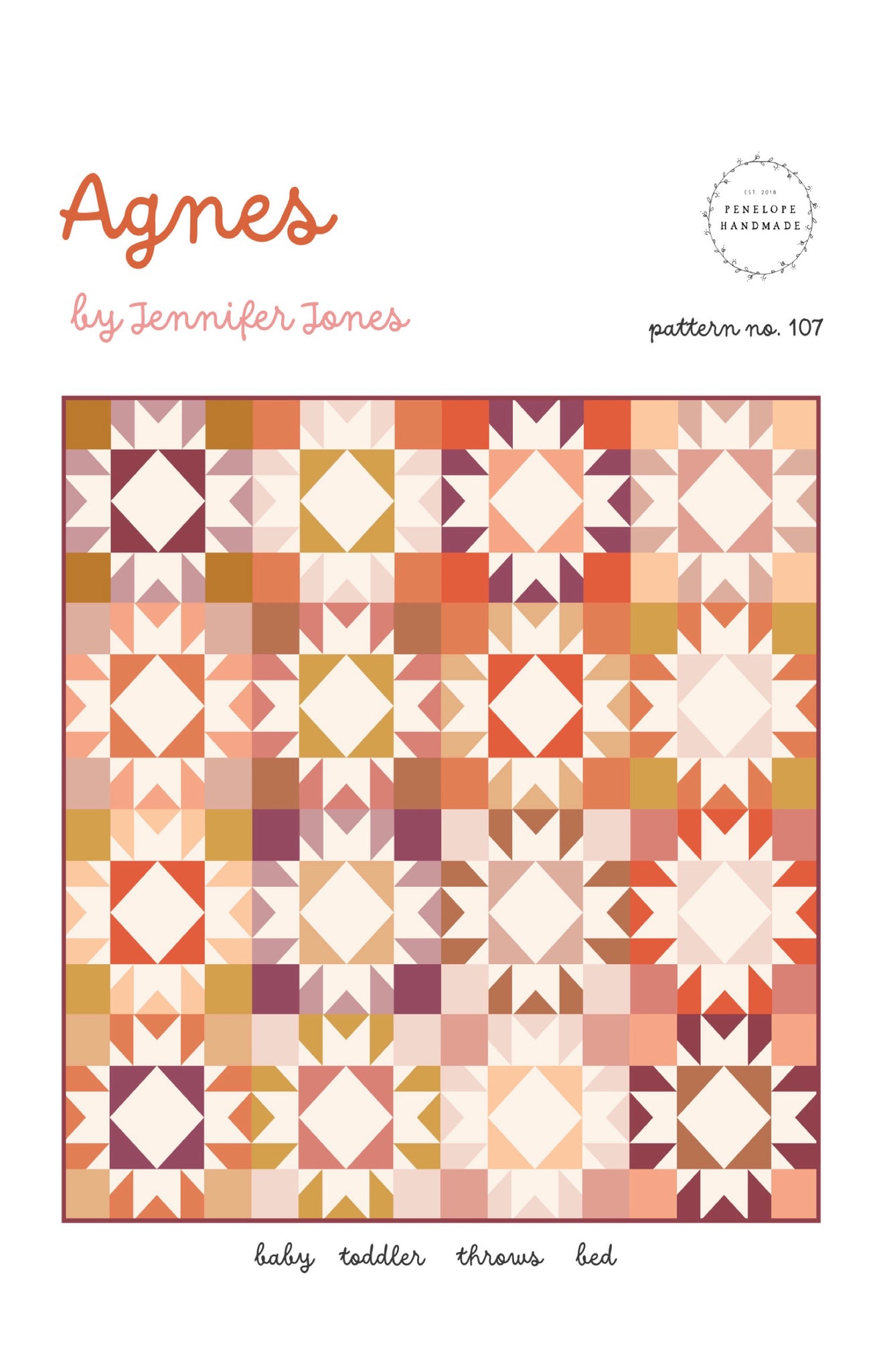Agnes Pieced Quilt Pattern
