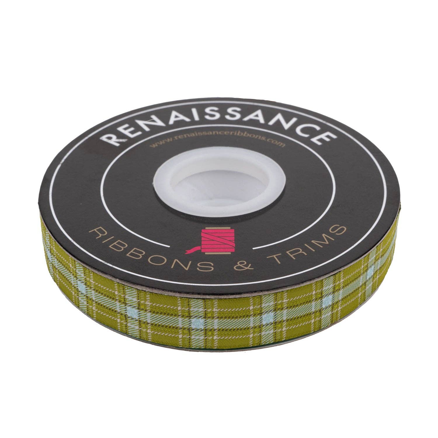 Plaid Perfection in Green - 7/8" width - The Great Outdoors