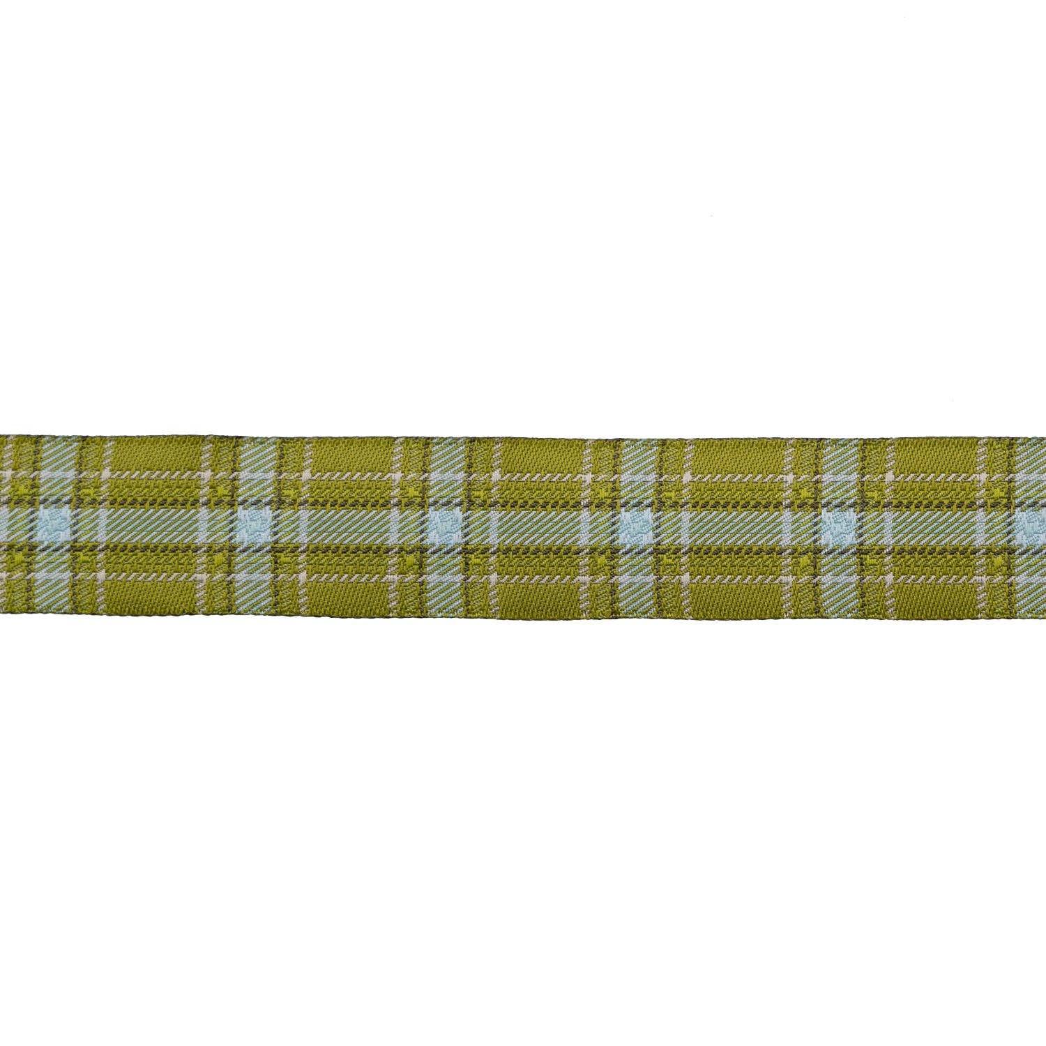 Plaid Perfection in Green - 7/8" width - The Great Outdoors