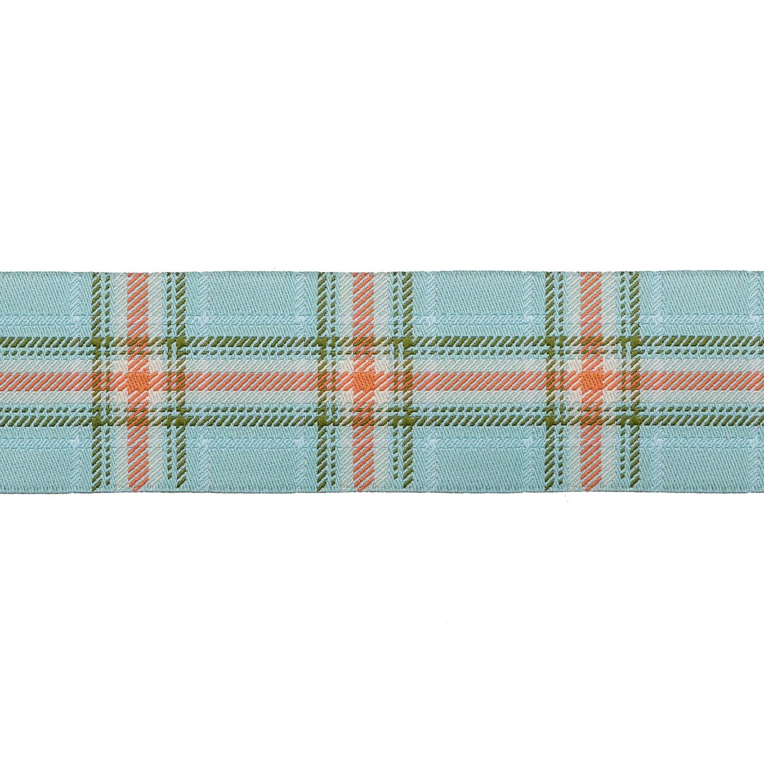 Plaid Perfection in Sky - 1-1/2" width - The Great Outdoors