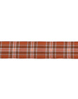 Plaid Perfection in Rust - 7/8" width - The Great Outdoors