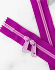30" Zipper - Double Pull in Grimace