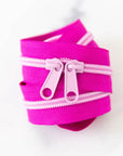 30" Zipper - Double Pull in JazzBerry