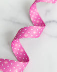 PRE ORDER NOVEMBER 2025 - Color Pop Webbing Dot Dot Bloom Berry 1" - KP Creates - PER QUARTER METRE