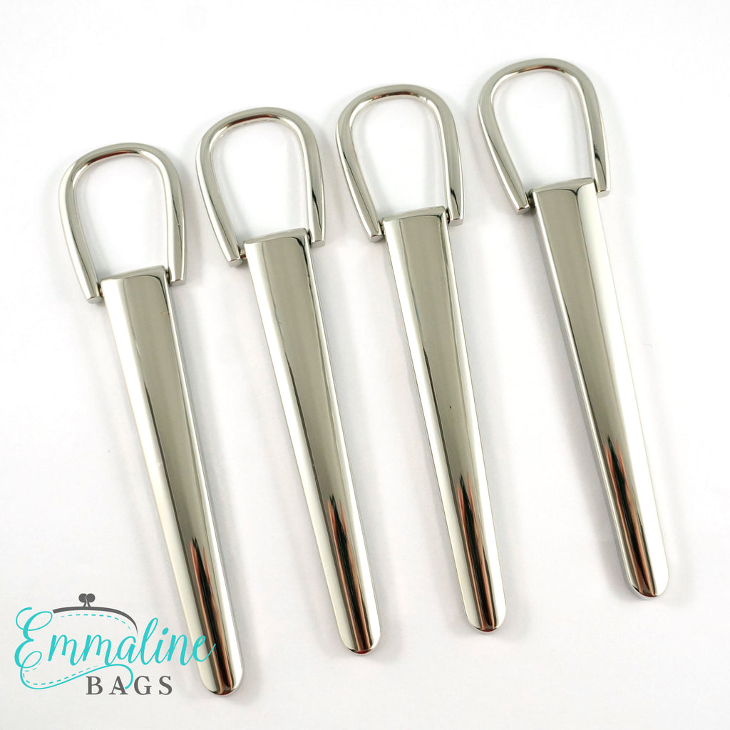 Strap Anchor: "Long John" (4 Pack) Nickel