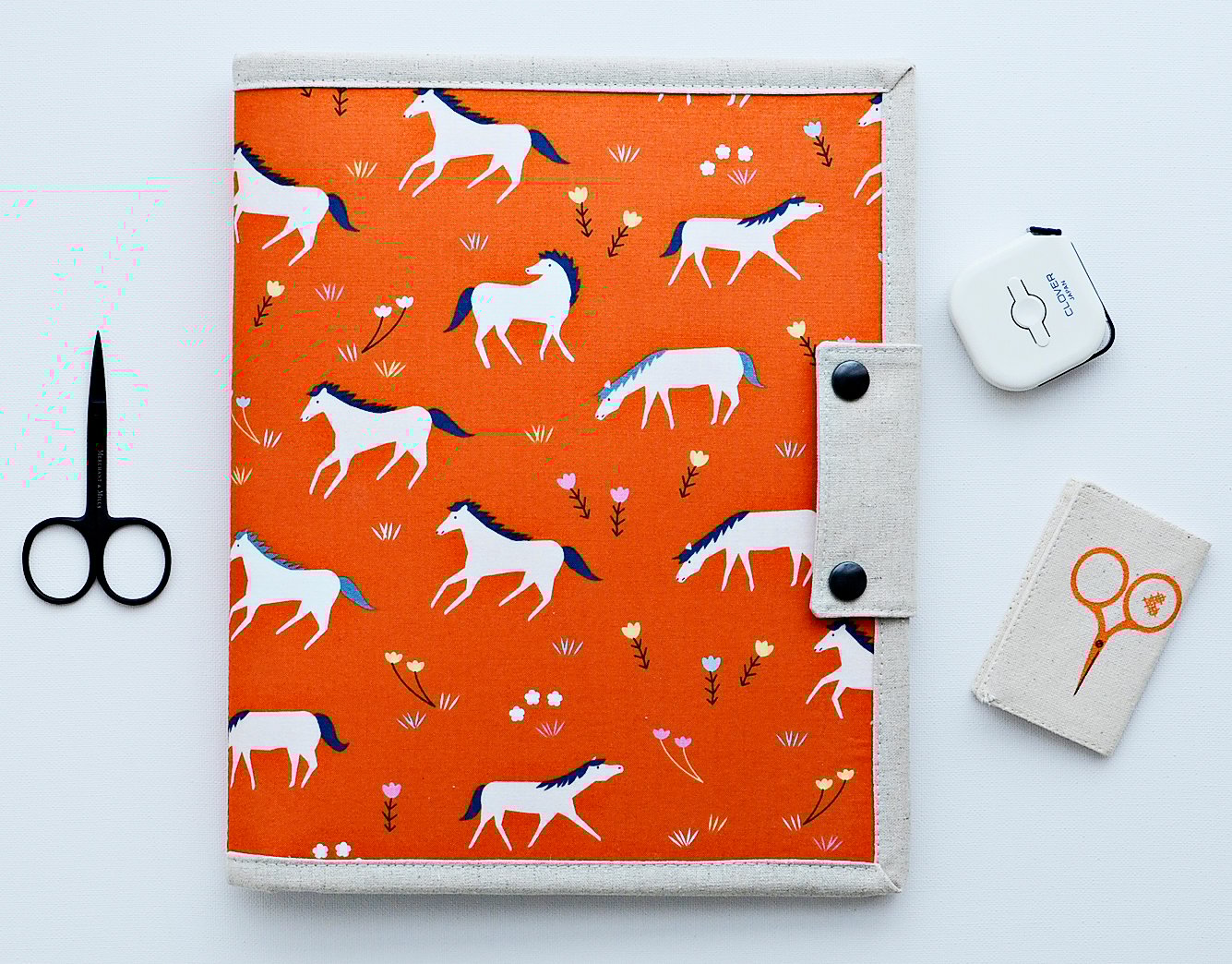 Flip Pocket Folio Paper Pattern