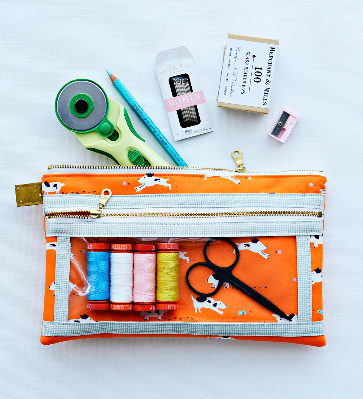 Twice As Nice Pouch Paper Pattern