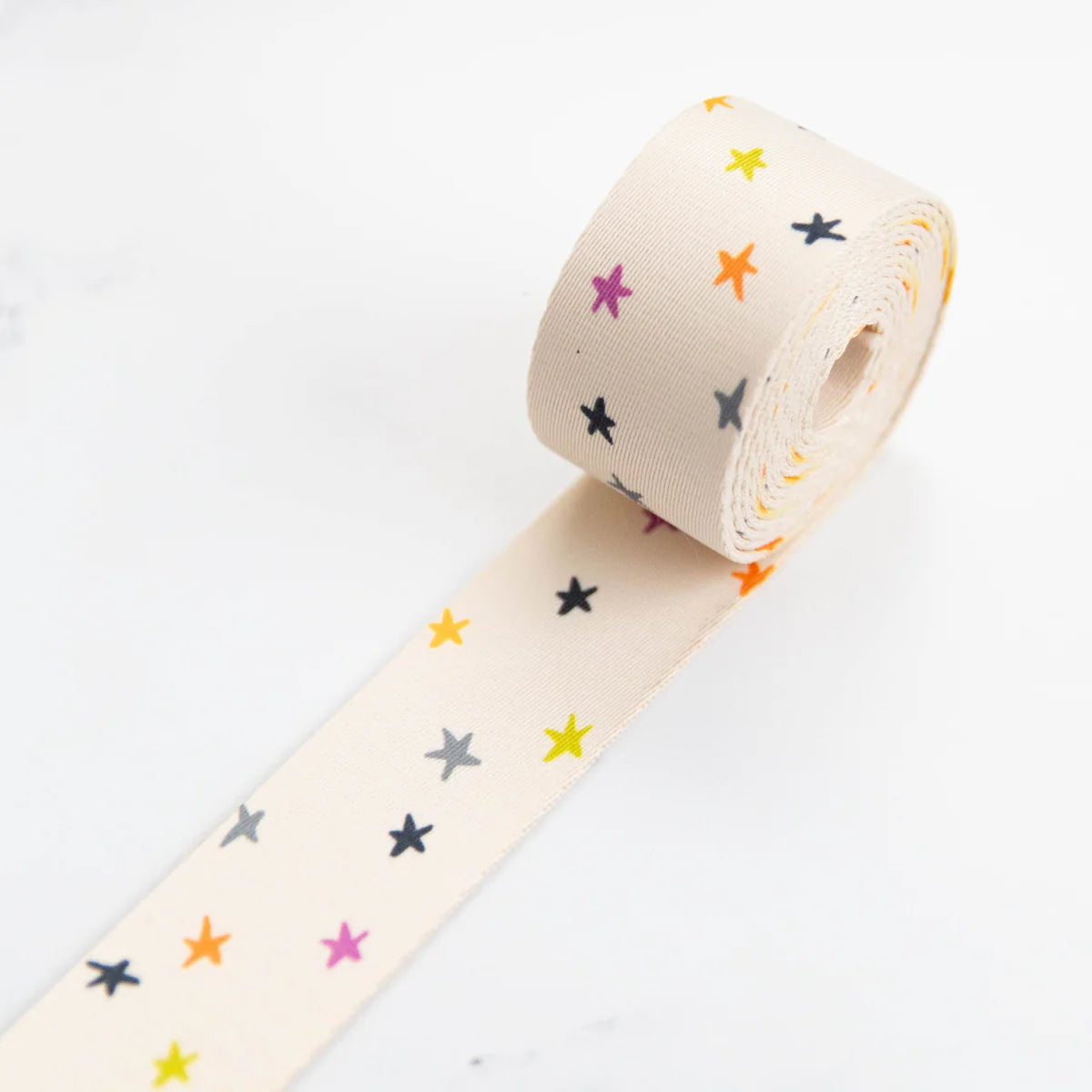 Starry Webbing in Natural in Magic - 1 1/2" - Alexia Abegg - PER QUARTER METRE / 10" CUT