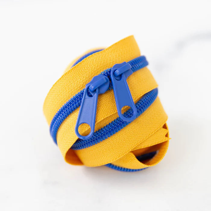 30" Zipper - Double Pull in Mustard