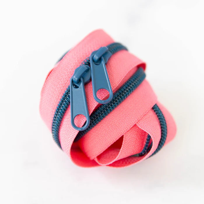 30" Zipper - Double Pull in Miami