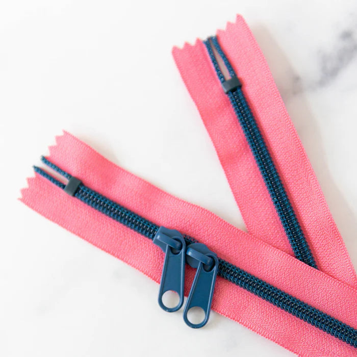 30" Zipper - Double Pull in Miami