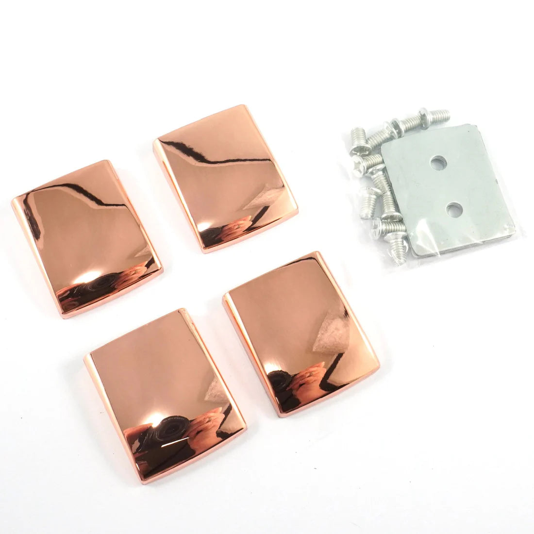 Strap Anchor: "Easy Strap Anchors" for 1" straps (4 Pack) - Rose Gold/Copper
