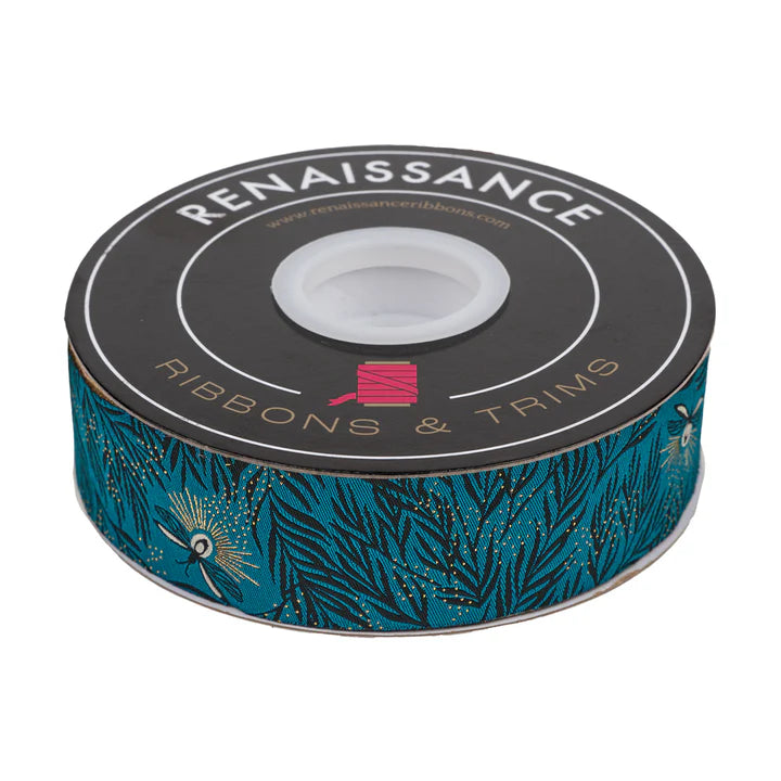 Willow Ribbon by Sarah Watts - 1.5" PER QUARTER METRE