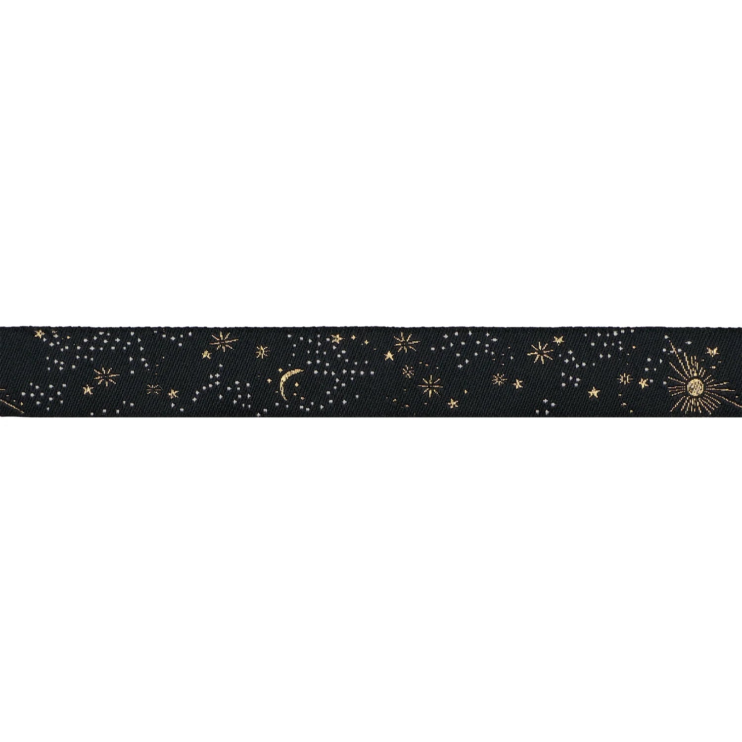 Cosmos Ribbon by Sarah Watts - 5/8" PER QUARTER METRE