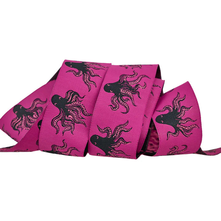 Mystery Food Ribbon by Sarah Watts - 1.5" PER QUARTER METRE