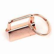 Key Fob Hardware - Rose Gold