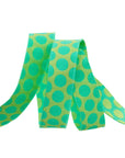 Roar! Dinosaur Eggs in Mint - 5/8" - Tula Pink - PER QUARTER METRE