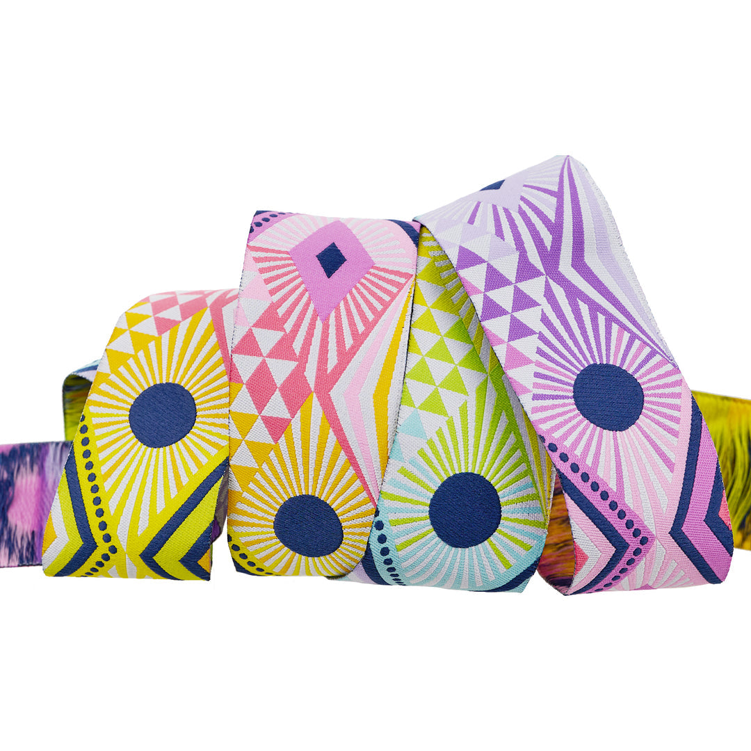 Tabby Road Mega Lucy - 1-1/2 " width - Tula Pink - PER QUARTER METRE