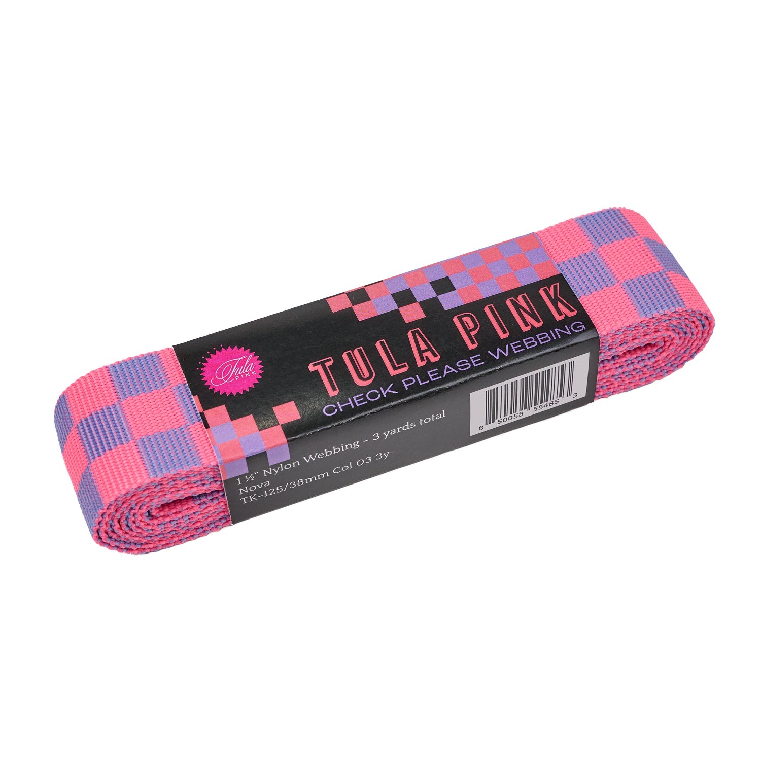 Check Please Nova - 1 1/2" - Tula Pink Untamed - 3yd Pack
